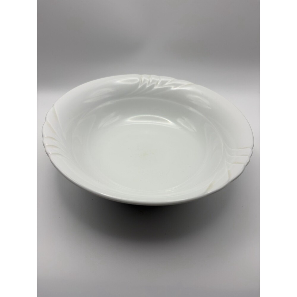 Eshenbach Porzellan Rare White Fruit Bowl  8x2.25” Ambiente
